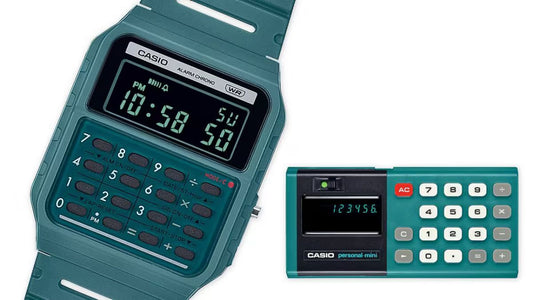 montre calculatrice Casio