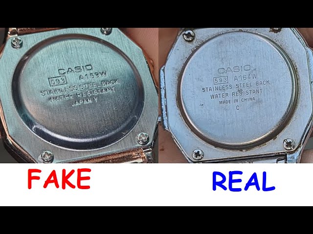 Comment reconnaître une montre Casio originale avant d'acheter