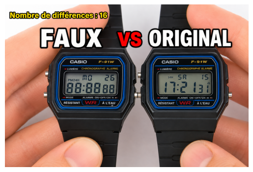 Comment repérer les fausses montres Casio avant d’acheter : guide intelligent pour un style authentique