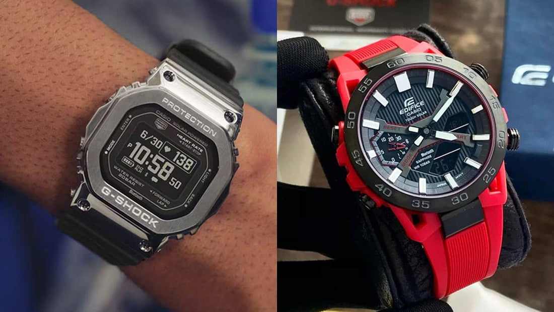 Choisir entre G-SHOCK et Edifice : laquelle correspond à votre style de vie ?