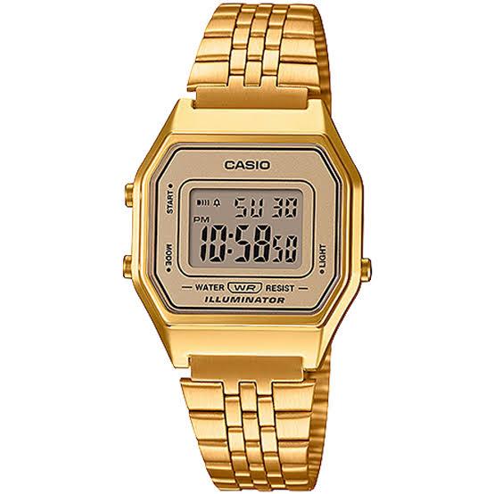 Montre Casio Dorée