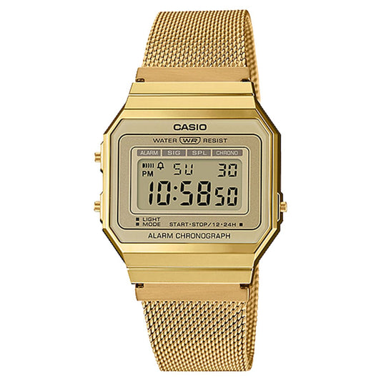  montres Casio Vintage Gold 