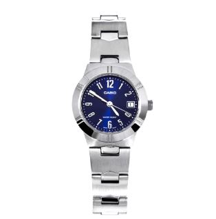 Montre Casio pour Femme Argent Acier Inoxydable LTP-1241D-2A2DF 