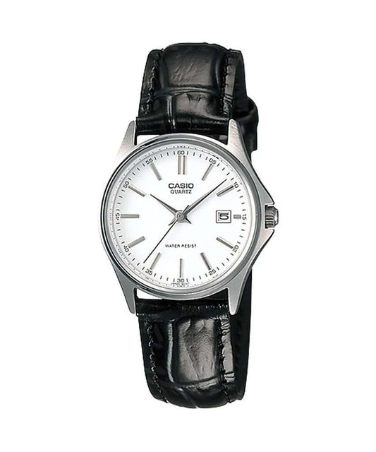 MONTRE EN CUIR À AFFICHAGE DE DATE ANALOGIQUE POUR FEMMES CASIO LTP-1183E-7ADF 