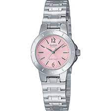 Montre analogique en acier inoxydable pour femme LTP-1177A-4A1DF