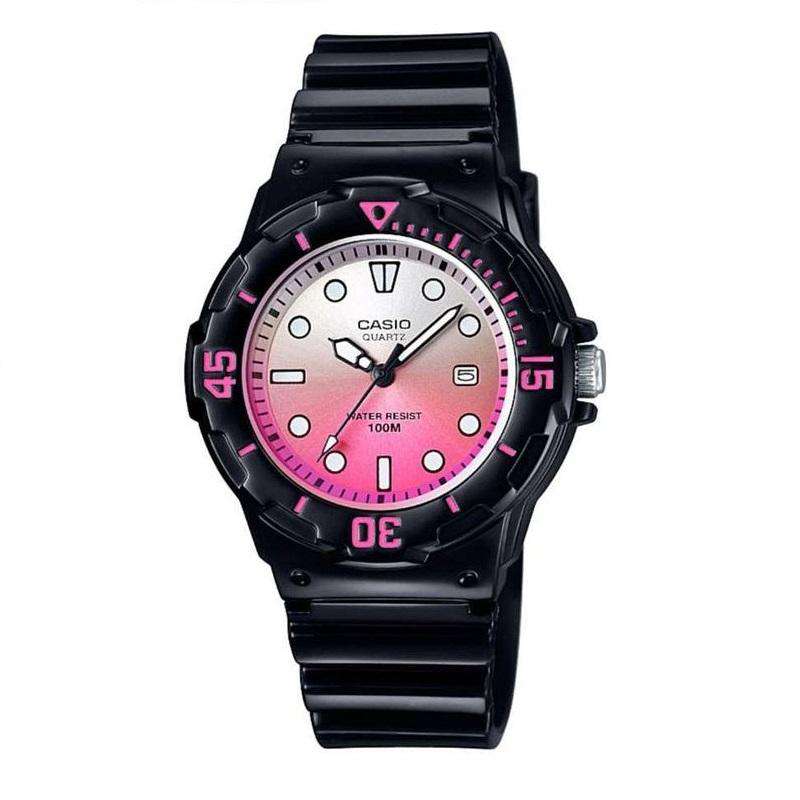 Casio Analog Sports Date Résine 100M Montre Femme LRW-200H-4E, LRW200H